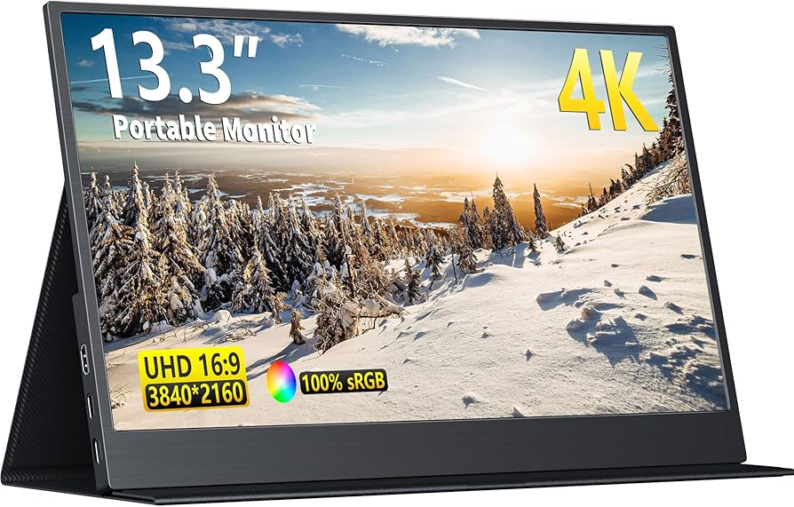 Amazon.com: MAGICRAVEN 4K Portable Monitor, 13.3